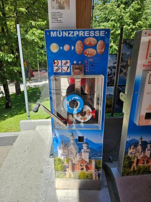 Münzautomat Schloß Neuschwanstein in Hohenschwangau – Titelbild