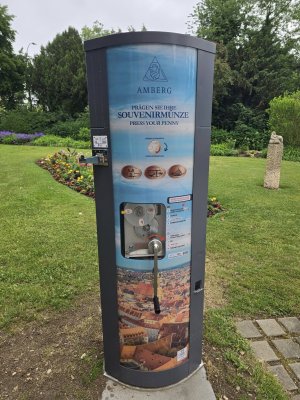 Münzautomat Stadtbrille Amberg in Amberg – Titelbild