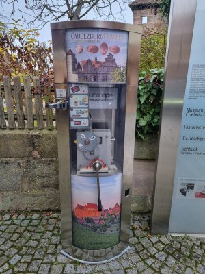 Münzautomat Burg Cadolzburg in Cadolzburg – Titelbild