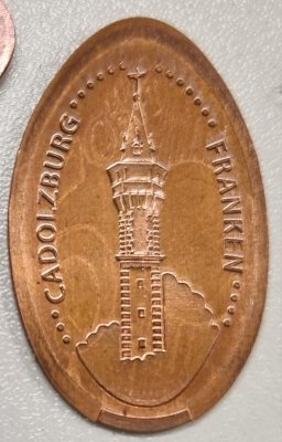 Souvenirmünze – Motiv von Münzautomat Burg Cadolzburg (Cadolzburg)