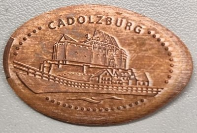 Souvenirmünze – Motiv von Münzautomat Burg Cadolzburg (Cadolzburg)