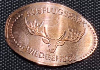 Souvenirmünze – Motiv von Münzautomat Steinbruchsee (Furth im Wald)