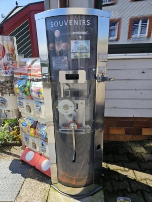 Münzautomat Großer Inselsberg in Tabarz – Titelbild