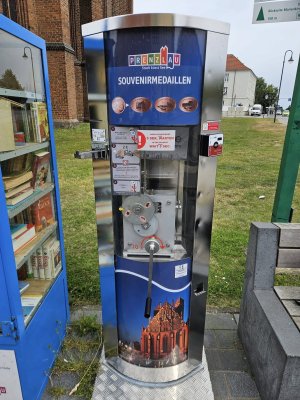 Münzautomat St. Marienkirche in Prenzlau – Titelbild