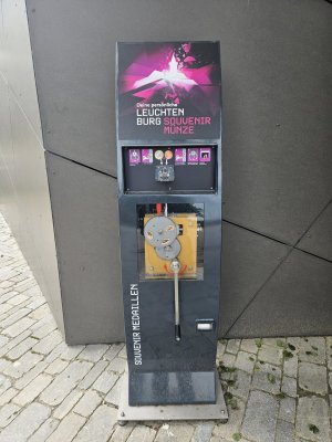 Münzautomat Leuchtenburg in Seitenroda – Titelbild