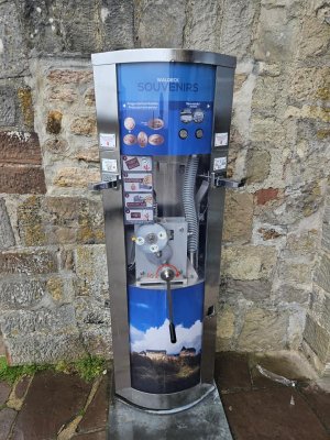 Münzautomat Schloss Waldeck in Waldeck – Titelbild