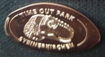 Souvenirmünze – Motiv von Münzautomat Time Out Park (Steinerkirchen)