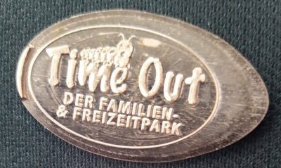 Souvenirmünze – Motiv von Münzautomat Time Out Park (Steinerkirchen)