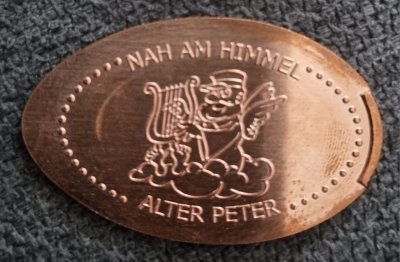 Souvenirmünze – Motiv von Münzautomat Alter Peter Automat 1 (München)