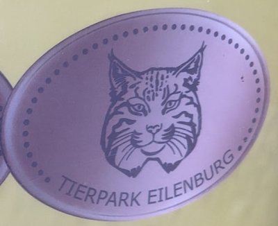 Souvenirmünze – Motiv von Münzautomat Eilenburger Tierpark (Eilenburg)