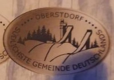 Souvenirmünze – Motiv von Münzautomat Pur Olio 1921 (Oberstdorf)