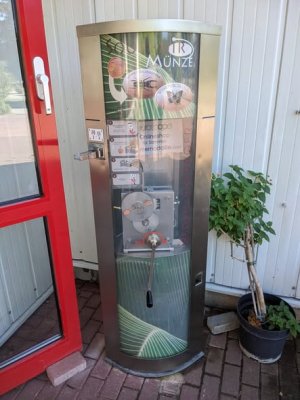 Münzautomat Schmetterlingsfarm in Trassenheide (Usedom) – Titelbild