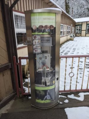 Münzautomat Lichtenhainer Wasserfall in Kirnitzschtal – Titelbild