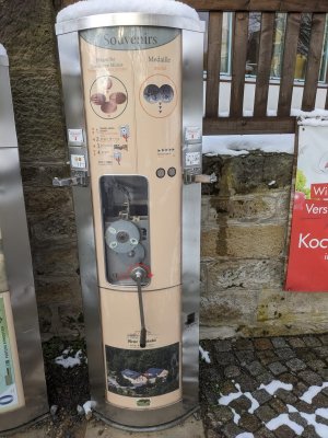 Münzautomat Festung Königstein Gasthof in Königstein – Titelbild