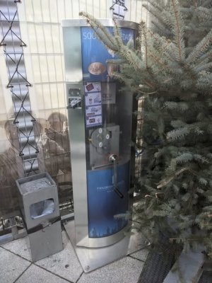 Münzautomat Panorama Tower in Leipzig – Titelbild